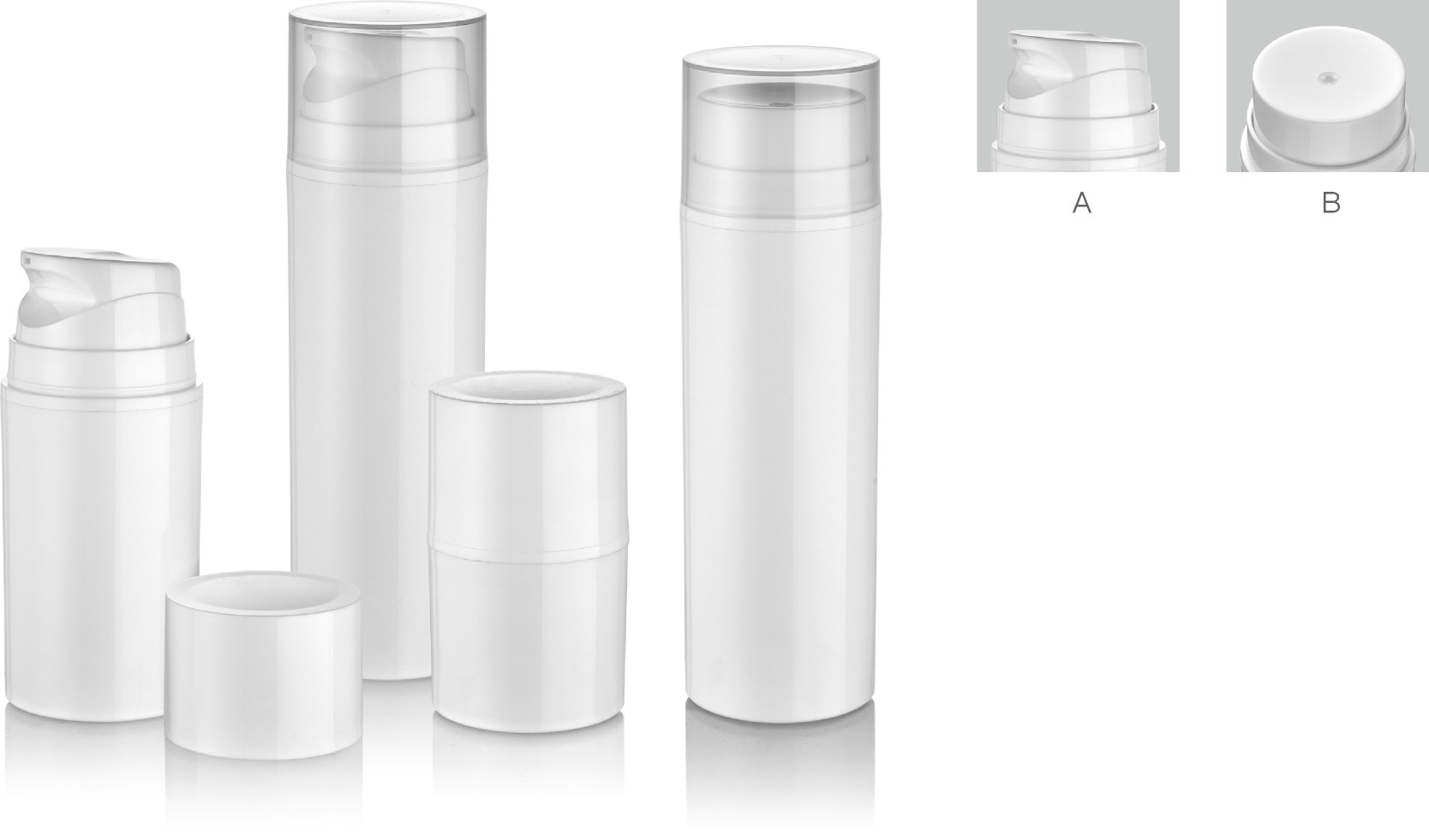 Airless Bottle (30ml, 50ml, 80ml, 100ml, 120ml, 150ml, 200ml)